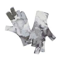 Перчатки Simms SolarFlex Sunglove Cloud Camo Grey XL