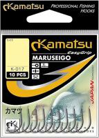 Одинарный крючок Kamatsu Maruseigo #12 (10 шт/уп)