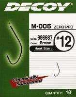 Одинарный крючок Decoy M-005 Zero Pro #12