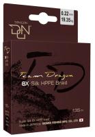 Шнур Dragon Team Dragon 8X-Silk HPPE 0.10mm 9.4kg Fluo Green 135m