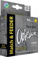 Леска Dragon Megabaits Feeder Obsession Match & Feeder 0.25mm 6,7kg 300m