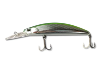 Воблер DUO Deep Feat 87DRF 87mm 12g ASA0570 Green Black Silver