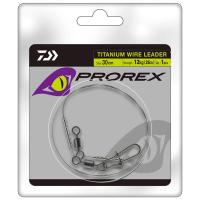 Поводки Daiwa Prorex Titanium Wire Leaders 30cm 22kg