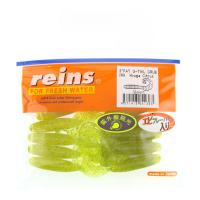 Силикон Reins FAT G-Tail Grub 3'' 289 Hyuga Citrus