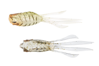 Силиконовая лягушка Jackall RV-Lashour 3.8'' 96mm 5.0g 3шт Shrimp Boil