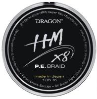 Шнур Dragon HM X8 P.E. Braid 0.18mm 20.2kg Orange 135m