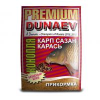 Прикормка Dunaev Premium Карп/Сазан Конопля 1кг.