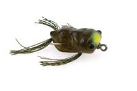 Силиконовая лягушка Reins Semi Frog 37mm 4g #028 Greenpumpkin Blue