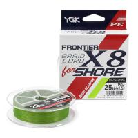 Шнур YGK Frontier Braid Cord X8 150m #2.0 30lb 13.5kg