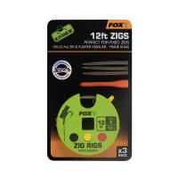 Готовая оснастка Fox Edges Zig Rigs 12lb 12ft #8