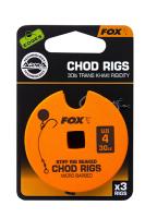 Готовый поводок Fox Edges Chod Rigs Standart 30lb #4 3шт