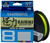 Шнур Shimano Kairiki 8 PE Yellow 150m 0.19mm 12.0kg