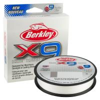 Шнур Berkley X9 Braid 0.10mm 9.0kg Crystal 150m