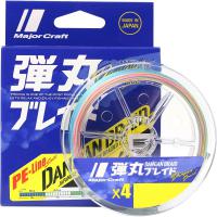 Шнур Major Craft Dangan Braid #1.5, 0.17mm, 10.5kg, Multicolor 150M