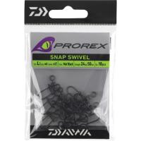 Вертлюжок с застежкой Daiwa Prorex Snap Swivel M