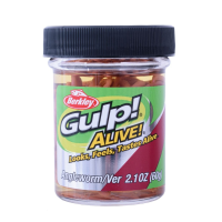 Червь искусственный Berkley Gulp Alive Angle Worm Natural