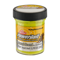 Паста форелевая Berkley PowerBait Natural Scent Anise Sunny Yellow 50g