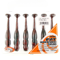 Силикон Reins FAT Rockvibe Shad 4'' B10 Red Belly