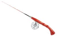 Удочка зимняя с катушкой Higashi Gold Fish Cherry 20g