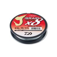 Шнур Daiwa J-Braid Grand X8 #1.2 10.0kg Light Grey 135m