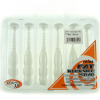 Силикон Reins FAT Rockvibe Shad 4'' 111 Mat White