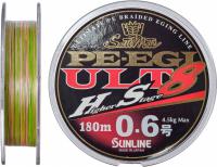 Шнур Sunline PE EGI ULT HS8 180m #0.6/0.128mm 4.5kg