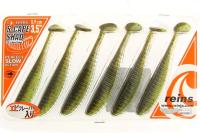 Силикон Reins S-Cape Shad 3.5'' B08 Green Pumpkin Chart Melon