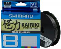 Шнур Shimano Kairiki 8 PE Steel Gray 150m 0.16mm 10.3kg