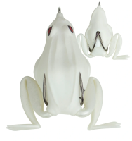 Силиконовая лягушка Lunkerhunt Combat Frog 63mm 21g Pearl