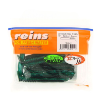 Силикон Reins Rockvibe Shad 3'' 467 Mokkori Green
