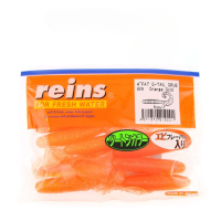 Силикон Reins FAT G-Tail Grub 4'' B29 Orange Gold