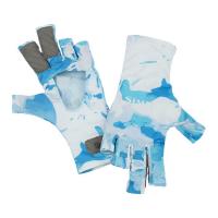 Перчатки Simms SolarFlex Sunglove Cloud Camo Blue XXL
