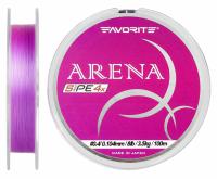Шнур Favorite Arena PE #0.3, 0.09mm, 3kg, Purple 100M