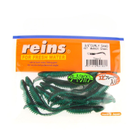 Силикон Reins Curly Shad 3.5'' 467 Mokkori Green
