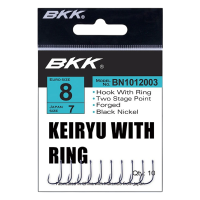 Одинарный крючок BKK Keiryu-R #12 10шт