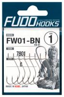 Офсетный крючок FUDO FW-01 7801 #1/0 7 шт.