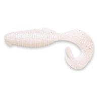 Силикон Keitech Flapper Grub 4'' #024 Silver Pearl Glow
