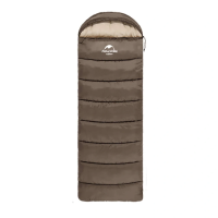 Спальный мешок Naturehike U Series Rectangular Sleeping Bag With Hood U250S Brown