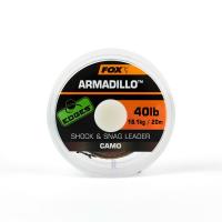 Поводковый материал Fox Camo Armadillo 50lb 20m