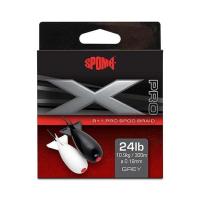 Шнур Spomb X Pro Braid Grey 300m 0.18mm 10.90kg