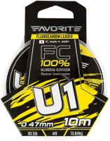 Флюорокарбон Favorite U1 FC #12.0/0.570mm 44.0lb/19.98kg 10m