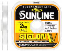Леска Sunline Siglon V 100m #0.15/0.063mm 0.5kg