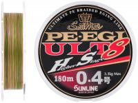 Шнур Sunline PE EGI ULT HS8 180m #0.4/0.104mm 3.3kg