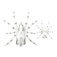 Силиконовый паук Lunkerhunt Phantom Spider 63mm 14g White Wolf
