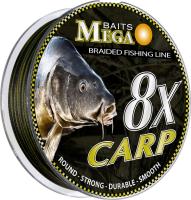 Шнур Dragon Megabaits Carp 8X 0.20mm 17.2kg Camo Green 285m