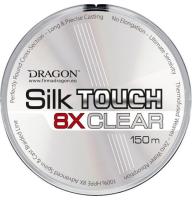 Шнур Dragon Silk Touch 8X 0.08mm 6.45kg Clear 150m