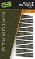 Конус Fox Edges Naturals Lead Clip Tail Rubbers #7