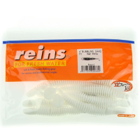 Силикон Reins Bubbring Shad 4'' 111 Mat White
