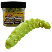 Силикон Berkley PowerBait Power Honey Worm 2.5cm Garlic Yellow