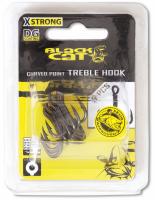 Тройник  Black Cat Curved Point Treble Hook DG #4/0 5 шт.